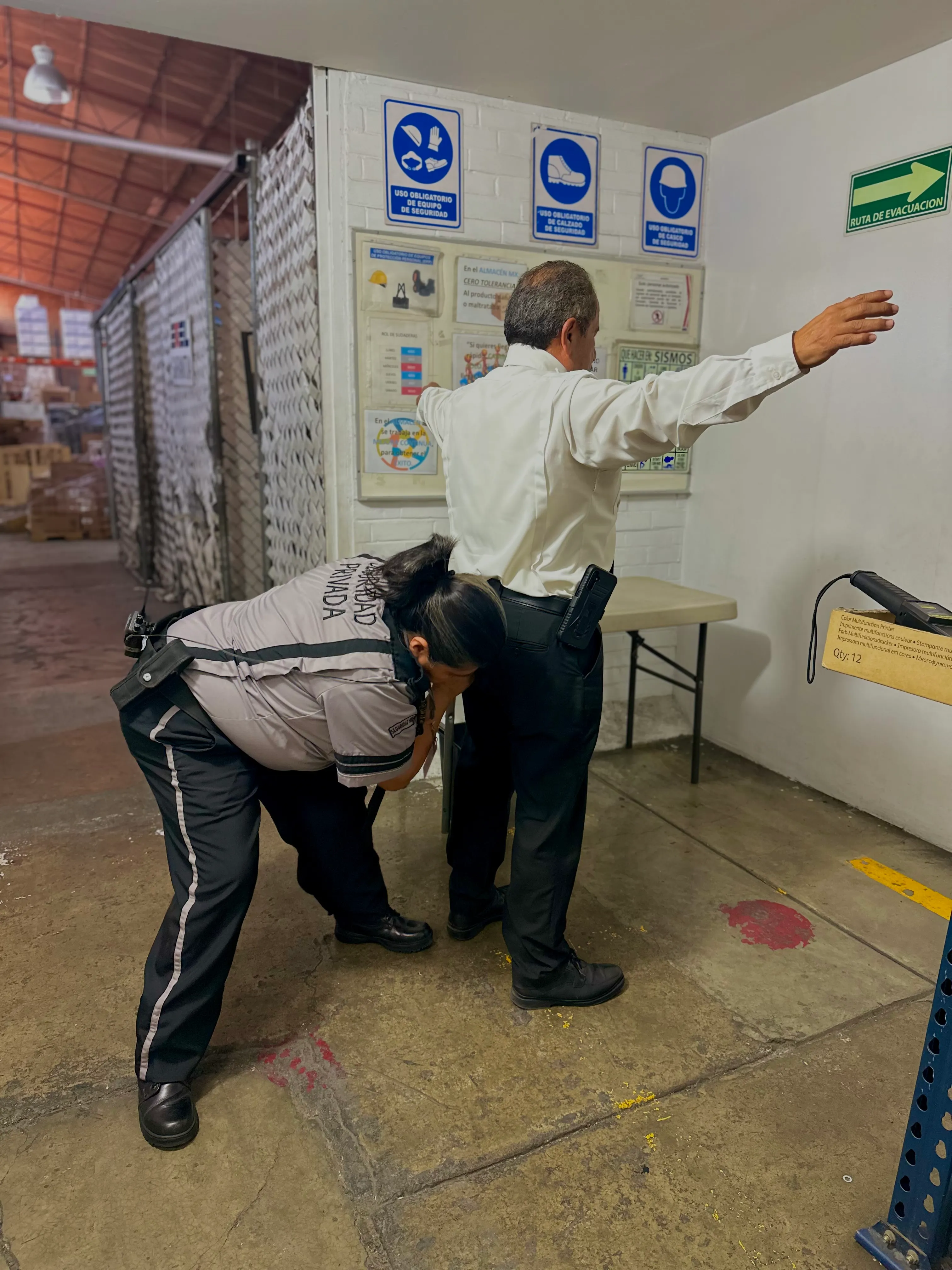 Guardia Aztec en turno activo