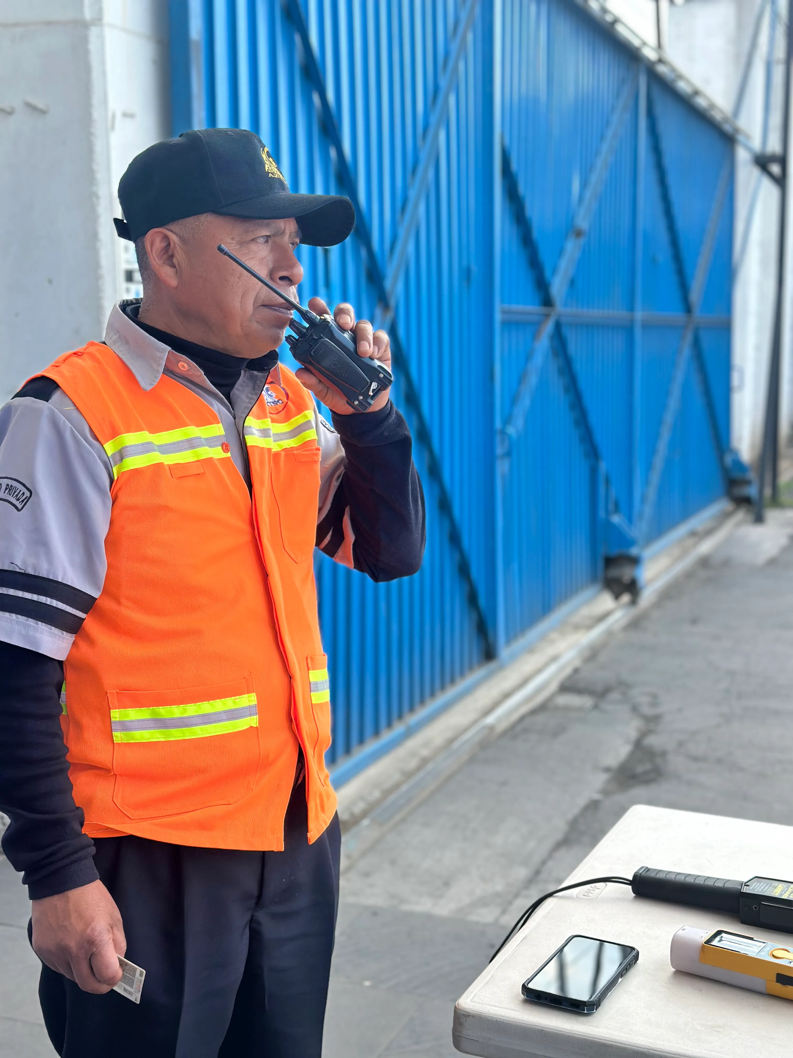 Vigilancia en accesos