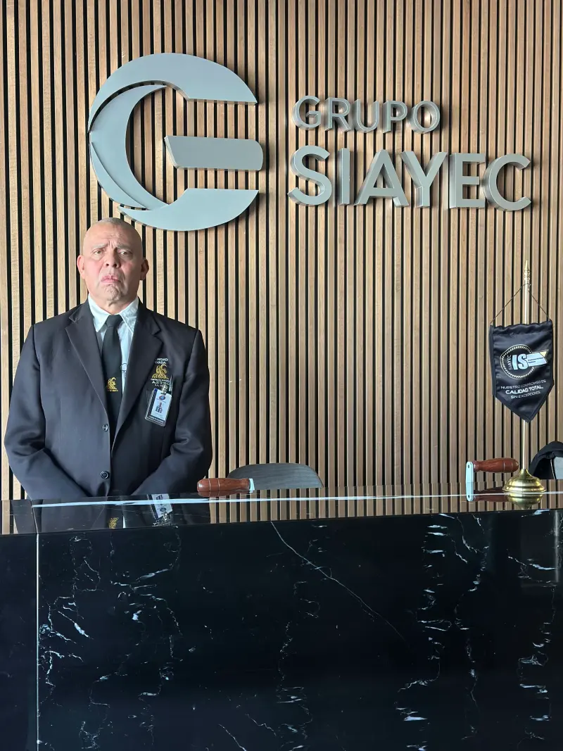 Servicio de recepción ejecutiva y seguridad corporativa Aztec