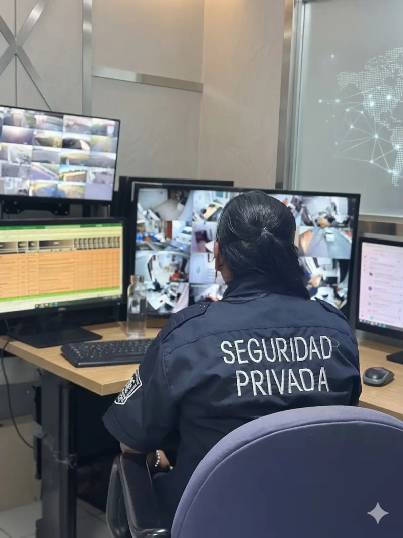Monitoreo y supervisión de guardias 24/7 Aztec